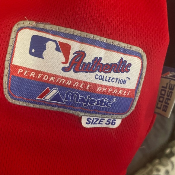 Mike Trout authentic Majestic merchandise jersey - Picture 3 of 3